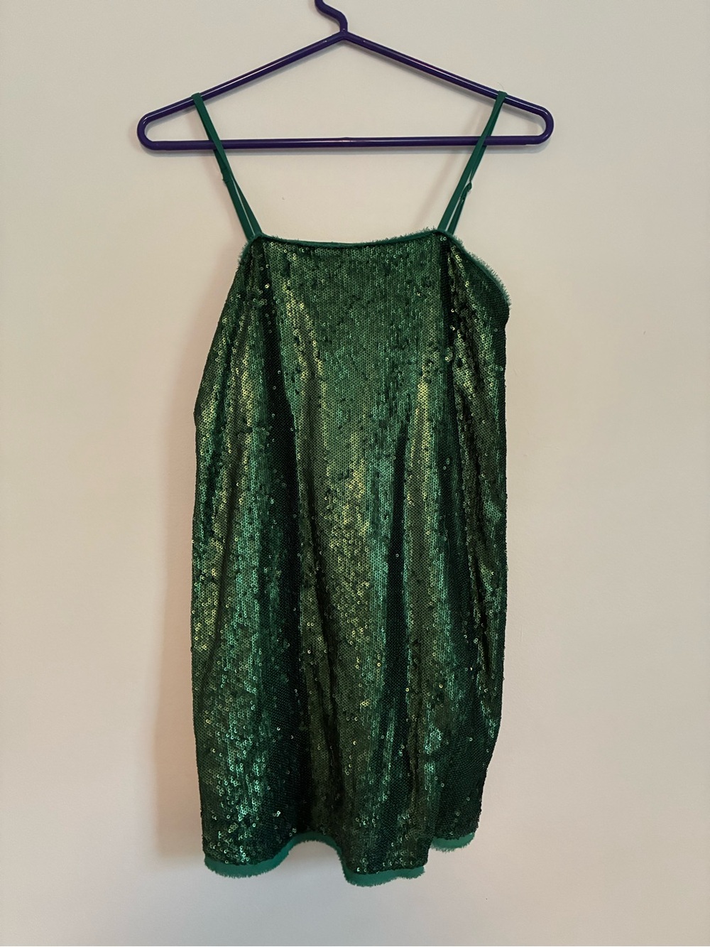 Lulus Emerald Sequin Dress